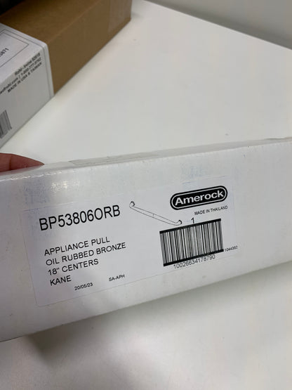 Kane 18 in. (457mm) Classic Oil-Rubbed Bronze Arch Appliance Pull