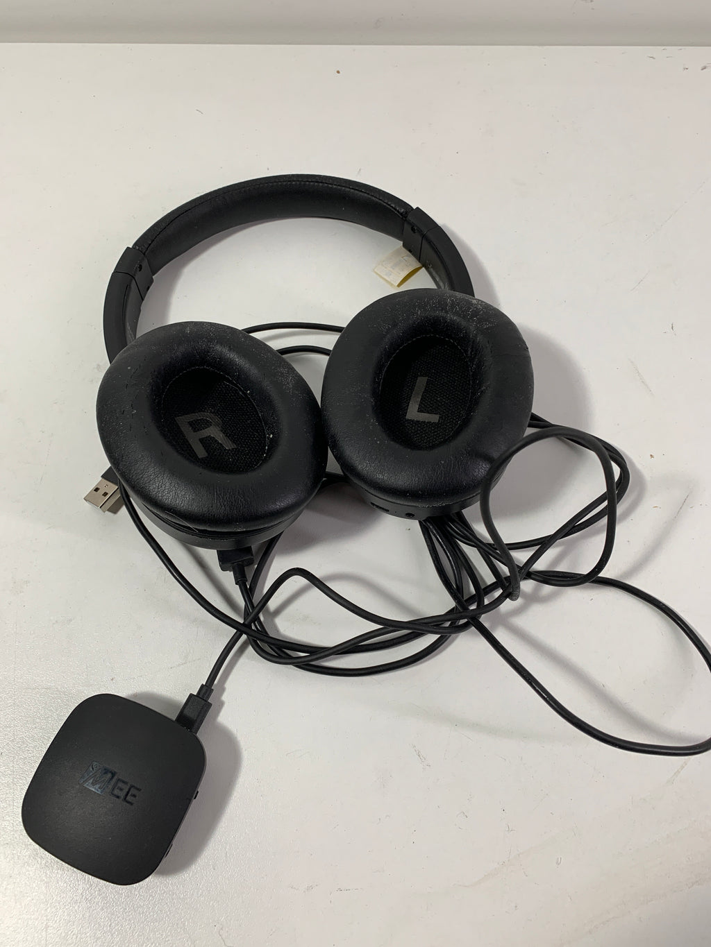 Used MEE Audio Connect T1CMA Bluetooth Over-Ear Wireless Headphones for TV for Seniors & Hard of Hearing - *Headphones
