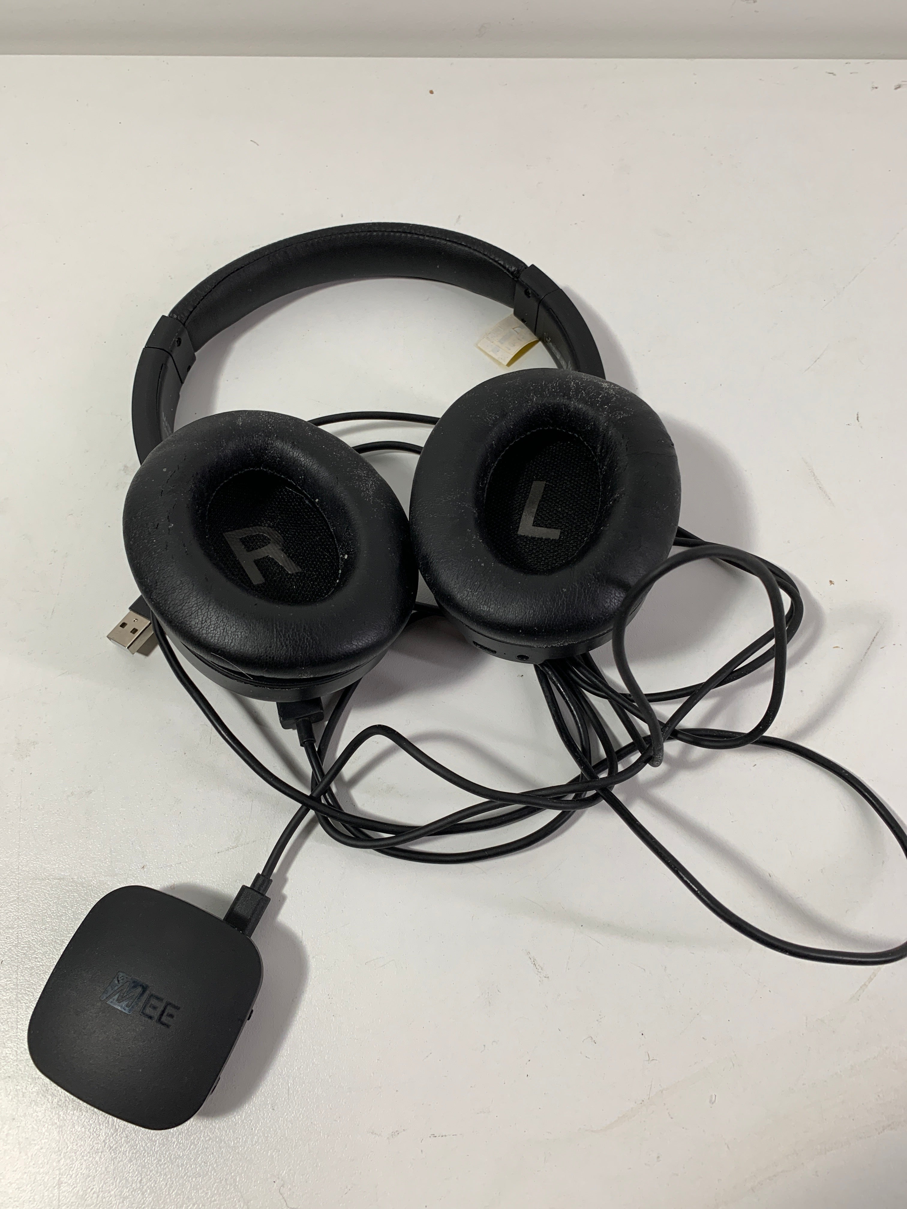 Used MEE Audio Connect T1CMA Bluetooth Over-Ear Wireless Headphones for TV for Seniors & Hard of Hearing - *Headphones