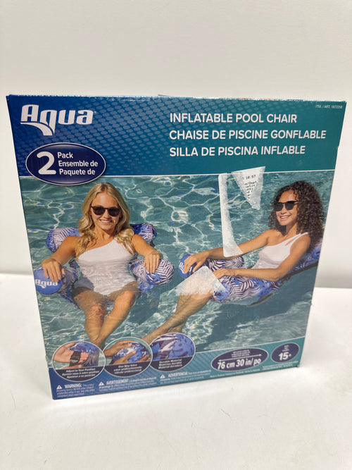Aqua Luxury Pool Lounger and Tanner Pool Floats
