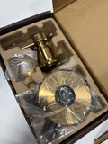 Signature Hardware 948555-LV Greyfield Volume Control Trim - Less Valve Brushed Gold