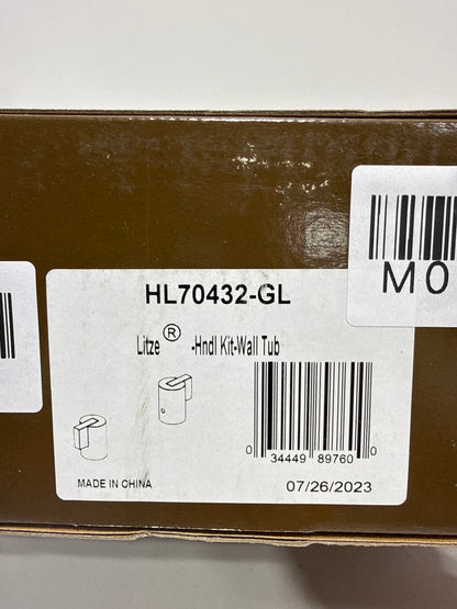 Brizo HL70432 Litze Lever Handles for Wall Mount Tub Filler Luxe Gold