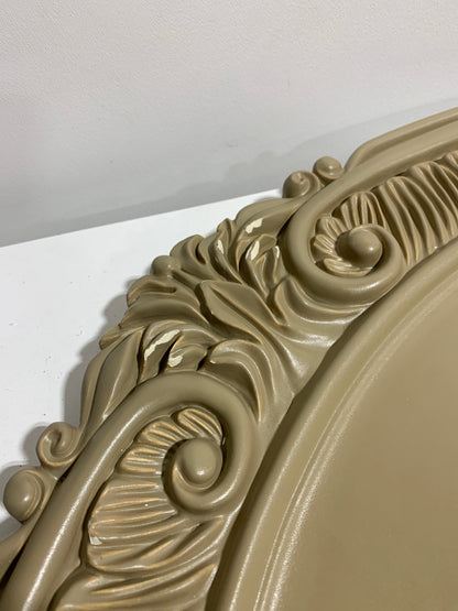 Chip 26"OD x 3 3/4"ID x 1 1/2"P Attica with Rose Ceiling Medallion (Fits Canopies up to 4 1/2"), Hand-Painted Mississippi Mud