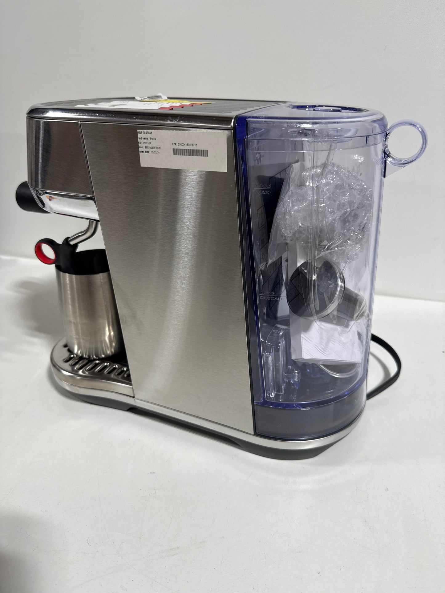 Scratch & Dent Breville Bambino Plus ThermoJet Espresso Maker with Steam