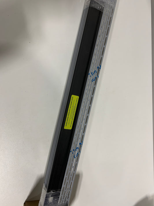 Infinity Drain KA 3836 SS 36" Perforated Offset Slot Pattern Grate for S-LT 38 in Satin Stainless