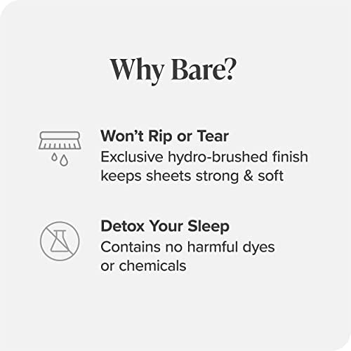 Bare Home California King Sheet Set - Luxury 1800 Ultra- Soft Double Brushed Microfiber - Deep Pockets - Easy Fit - 4 Piece Bedding Sheet Set (California King, Grid - Midnight/White)