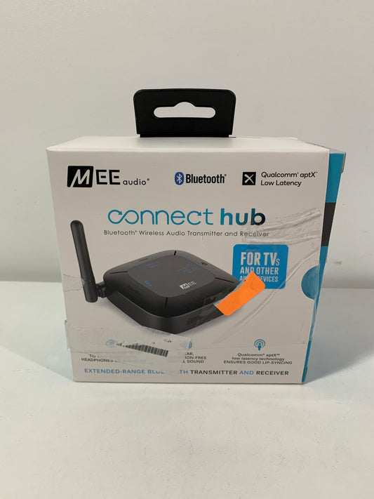 MEE Audio Connect Hub Bluetooth Transmitter and Receiver for TV/Home Theater with Audio Pass-Through