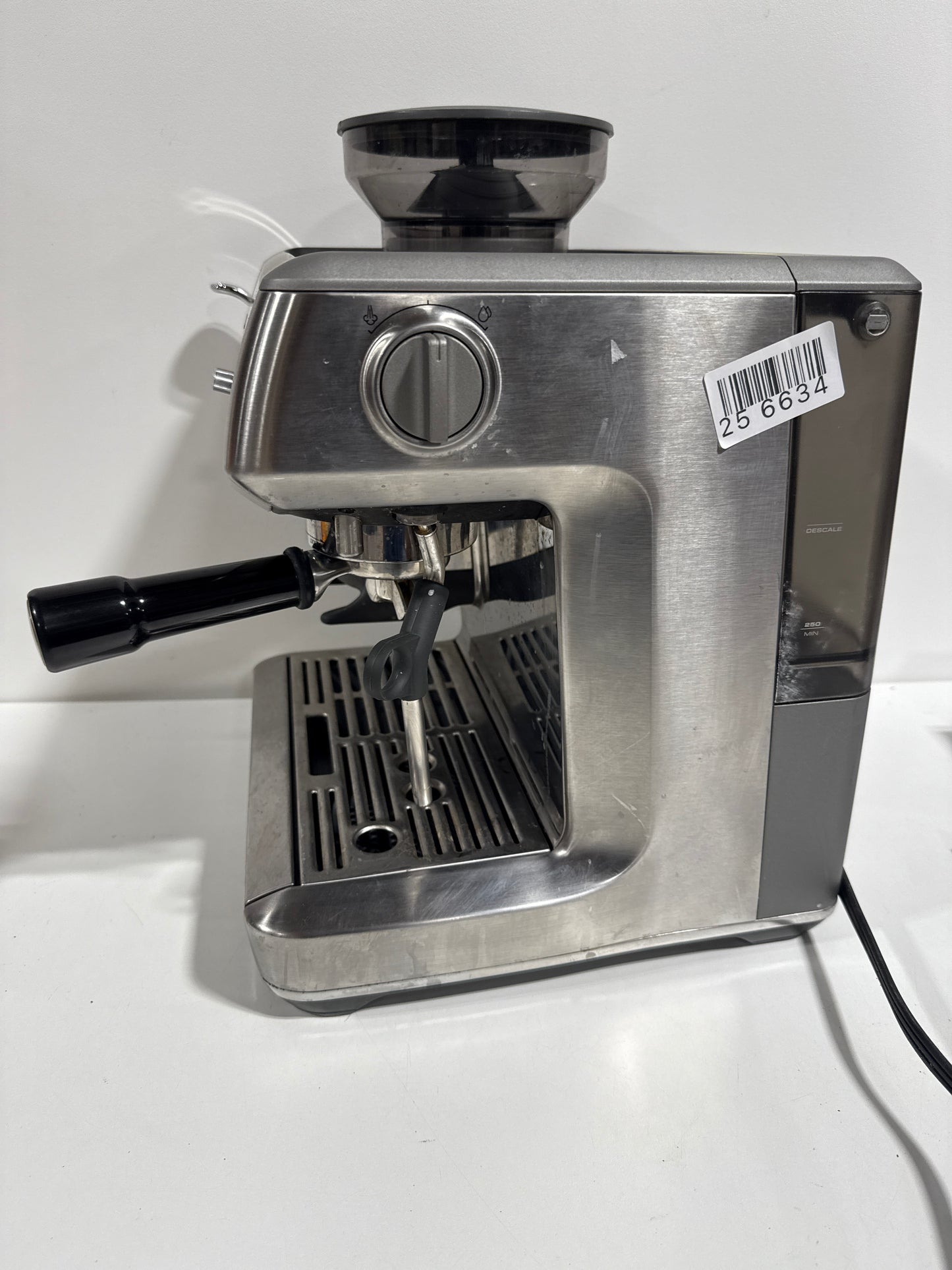 Used Breville - the Barista Express Impress Espresso Machine - Brushed Stainless Steel