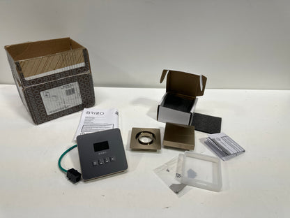 Brizo 8CH-250L Mystix Square Steam Control Unit and Steam Head Lumicoat Luxe Gold