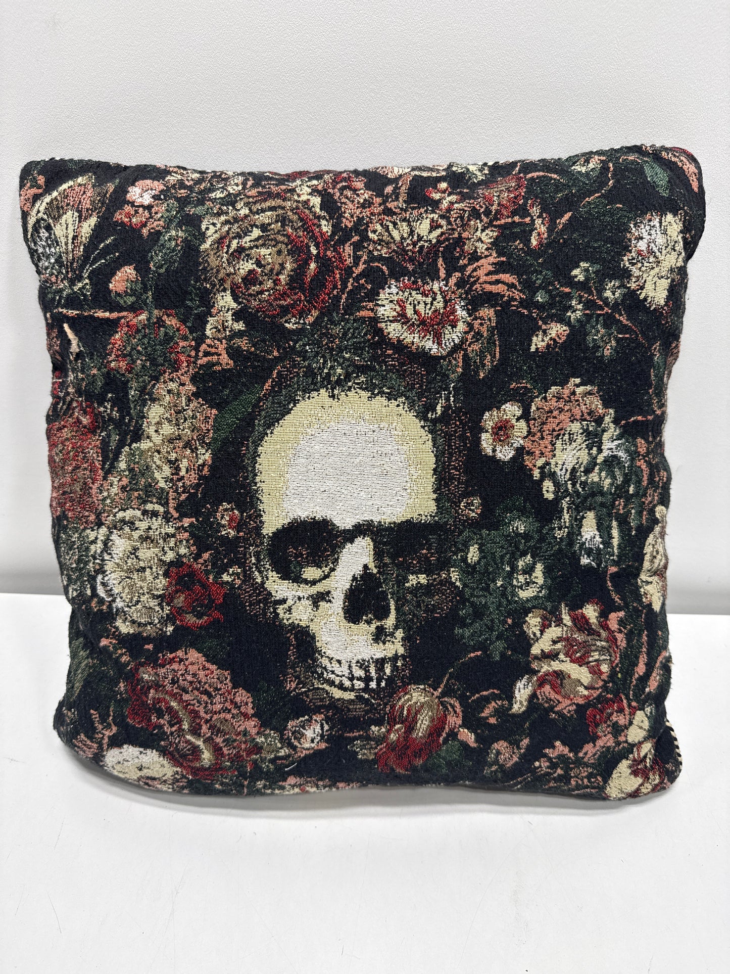 Square Skull Pillow - Threshold - *Home Decor & Curtains