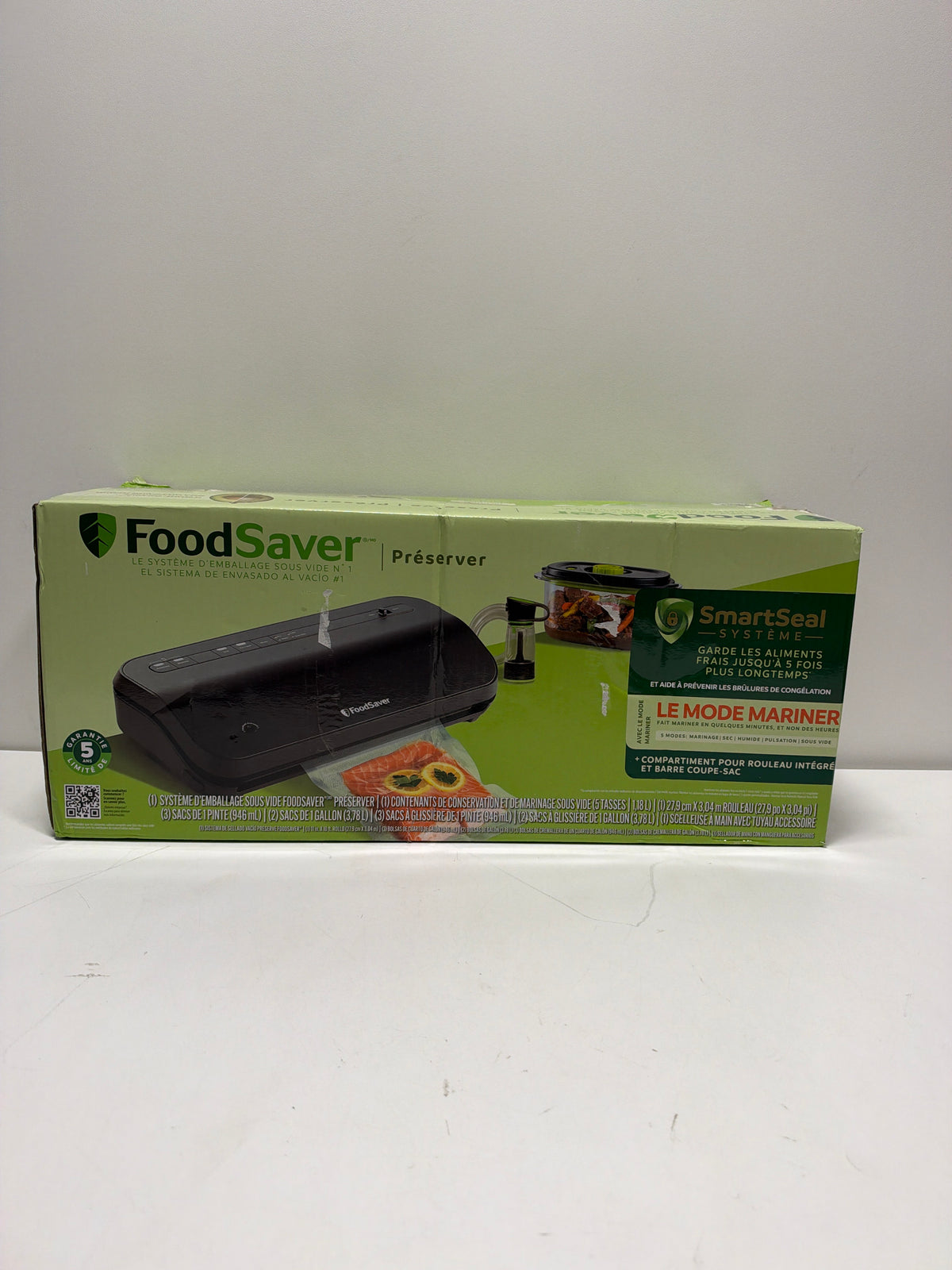 See Desc FoodSaver Preserve Vacuum Sealer Appliance