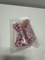 Lionet Paws Christmas Dog Collar Cute Winter Pink Dog Collar for Large Dogs Adjustable Cotton Gloves Pet Collars
