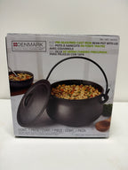 Denmark Tools for Cooks 6-quart Pre-Seasoned Cast Iron Bean Pot