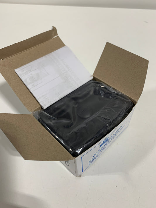 Deltana SDLA325 Solid Brass Privacy Pocket Door Lock| 3-1/4"|Adjustable Flat Black