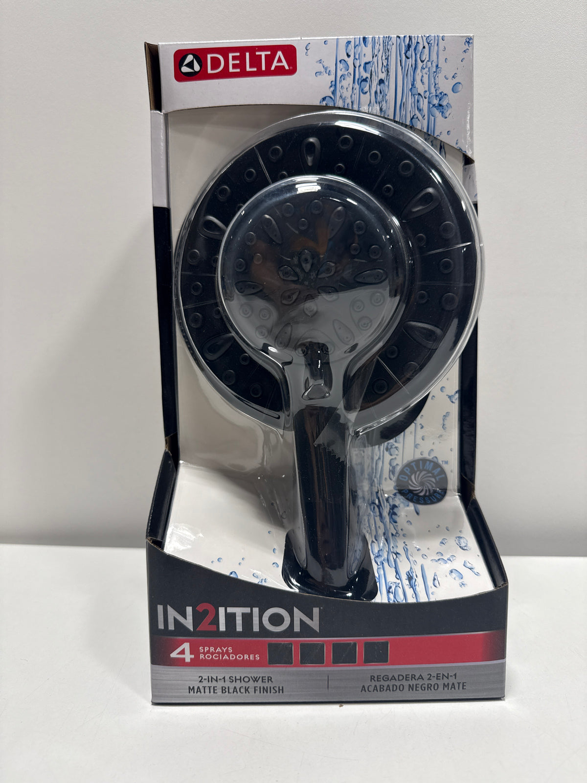 Delta 75490 2.5 GPM In2ition 2-in-1 Shower Head and Hand Shower