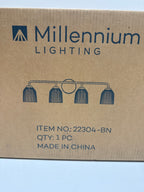 Millennium Lighting Norah 32 Inch Bath Vanity Light Norah - 22304-BN - Transitional