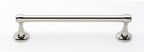 Alno A6620-12 Royale 12" Wide Traditional Solid Brass Bathroom Towel Bar Polished Nickel