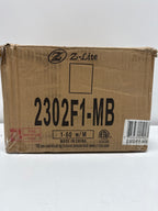 Z-Lite 1 Light Flush Mount 2302F1-MB