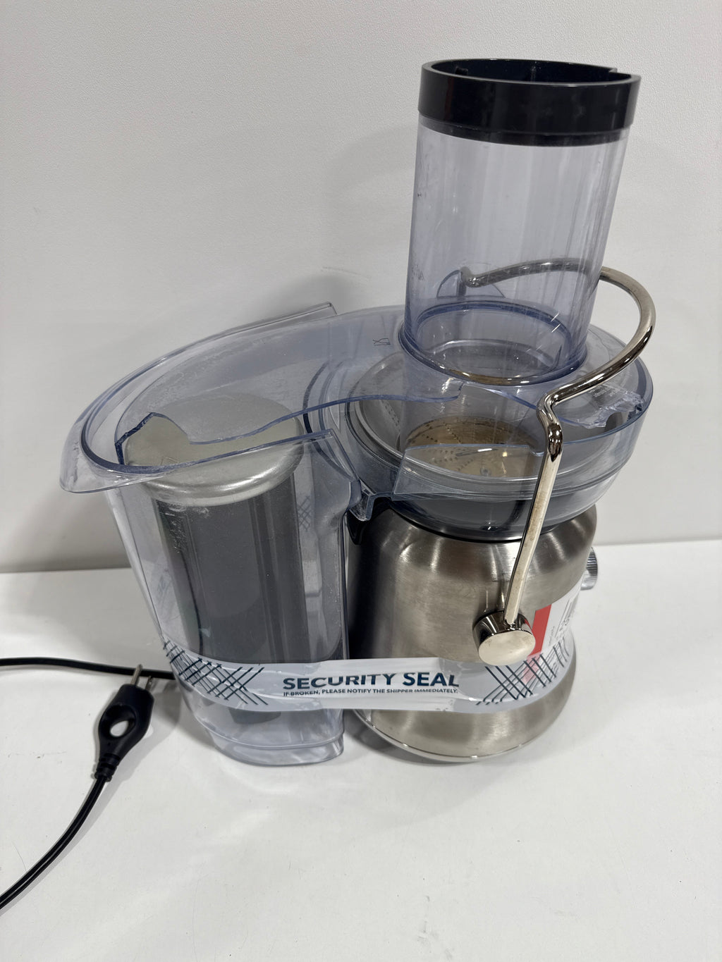 Used See Desc Breville the Juice Fountain Cold Plus - Medium Grey - *Kitchen Appliances