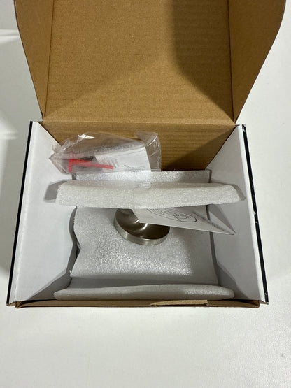 Purist Single Robe Hook in Vibrant Brushed Nickel