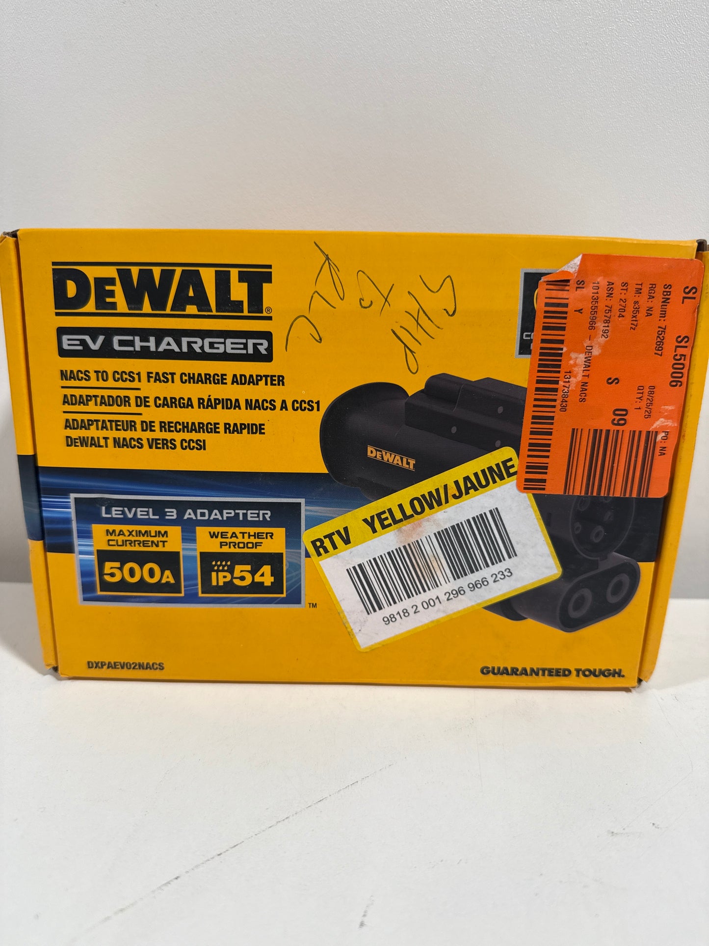 NACS to CCS1 Fast Charging Adapter, 500-a / 1000-Volt, Fast Charge Your CCS1 EV at Tesla Superchargers