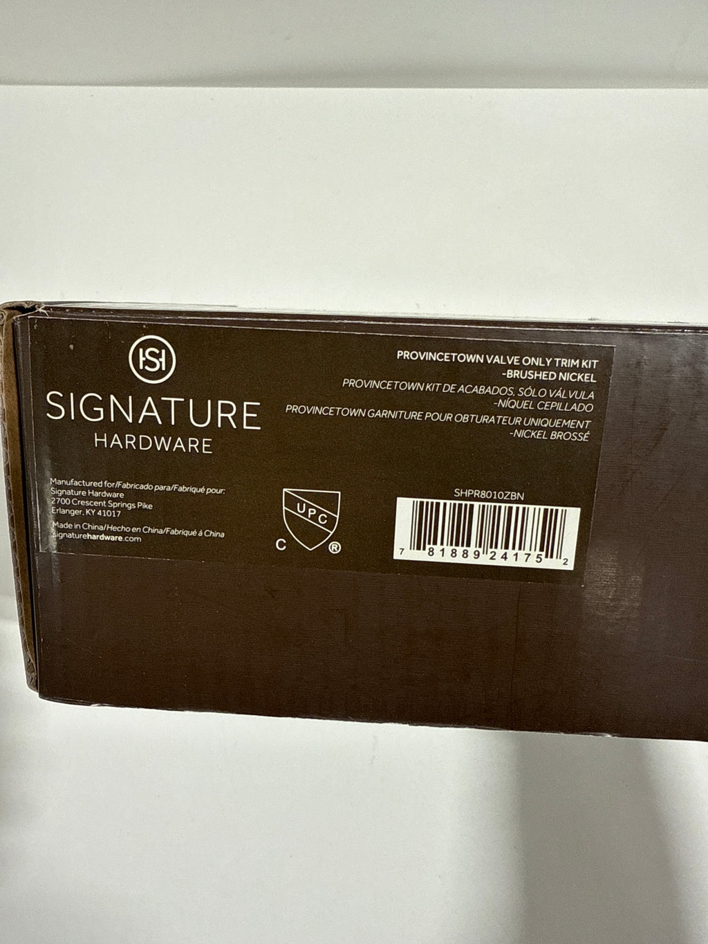 Signature Hardware 948894-LV Provincetown Pressure Balanced Valve Trim - *Plumbing