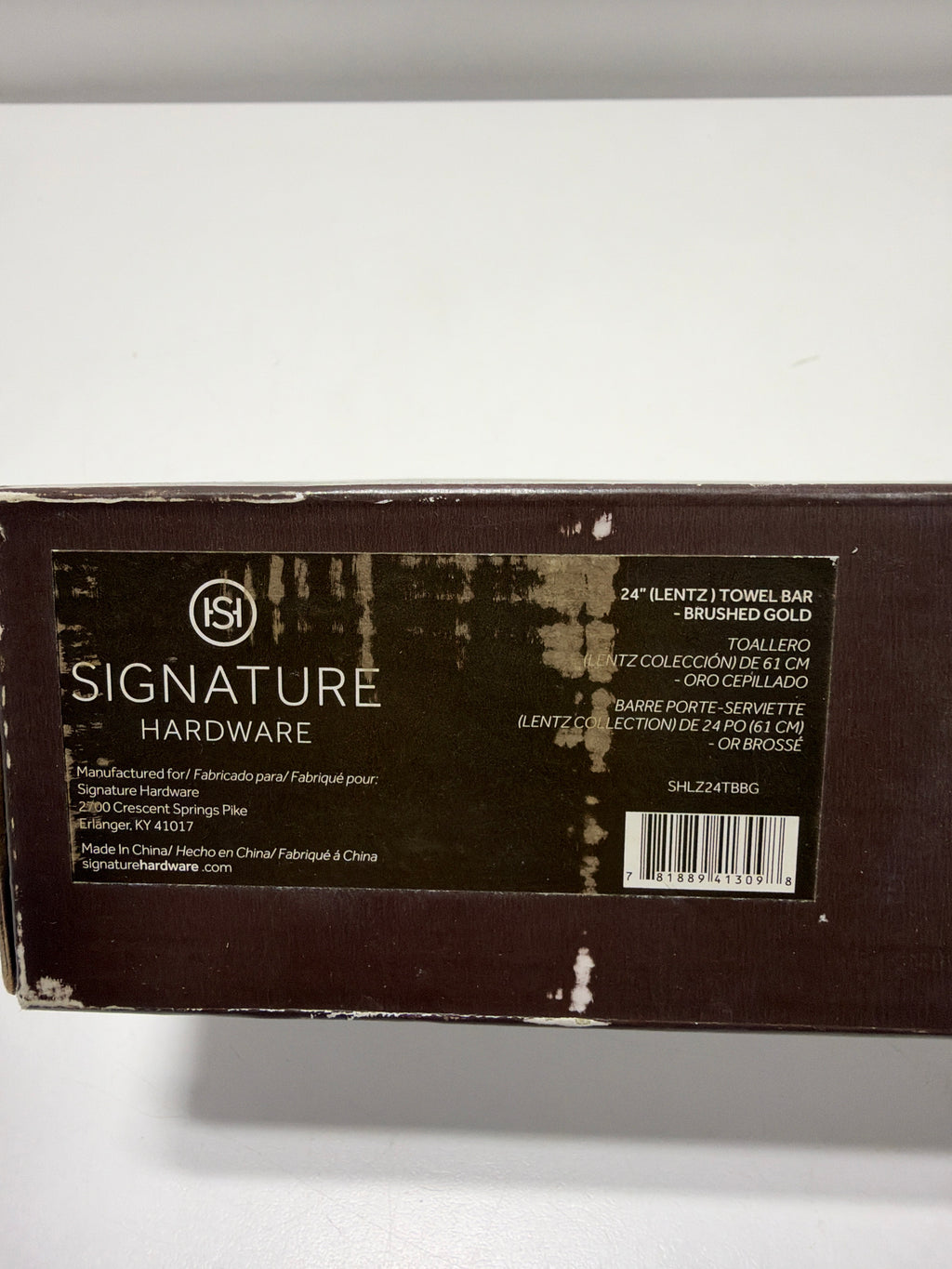 Signature Hardware 466395 Lentz 26" Wall Mounted Towel Bar