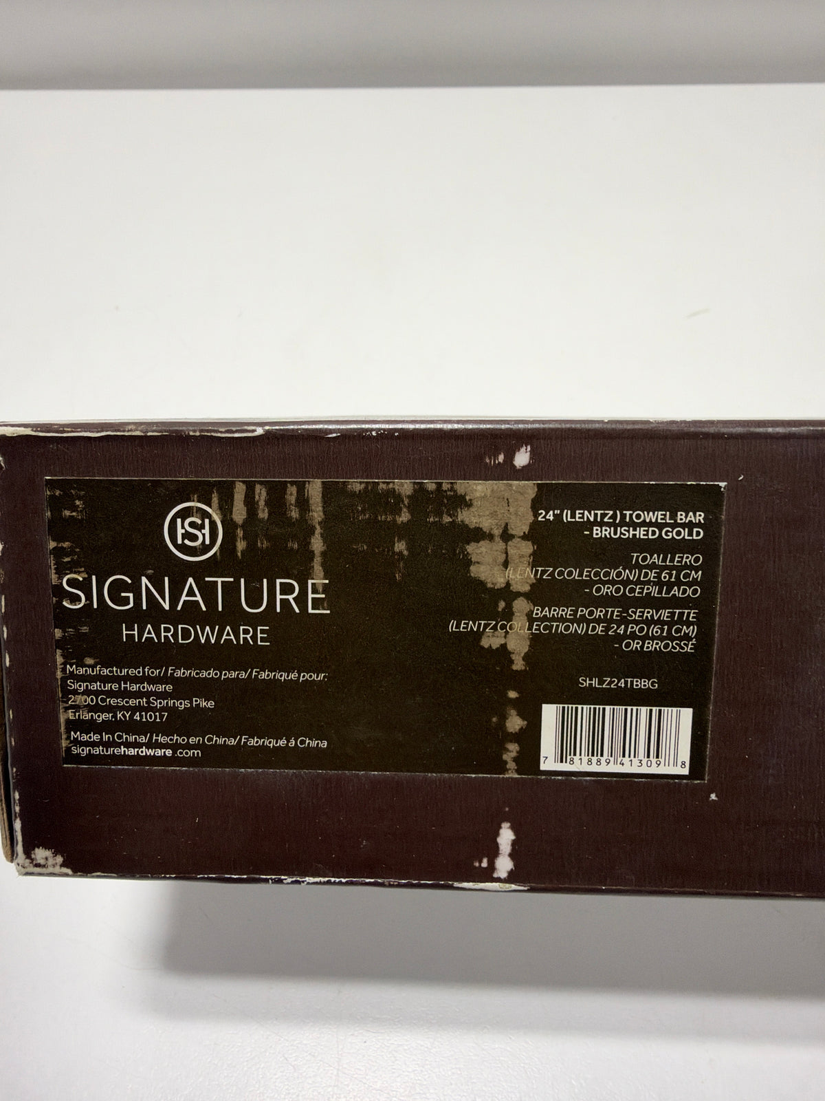 Signature Hardware 466395 Lentz 26" Wall Mounted Towel Bar