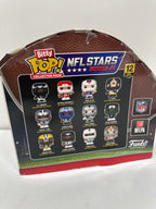 Funko Bitty Pop! NFL Stars Series #1 Collector Set of 12 Figures