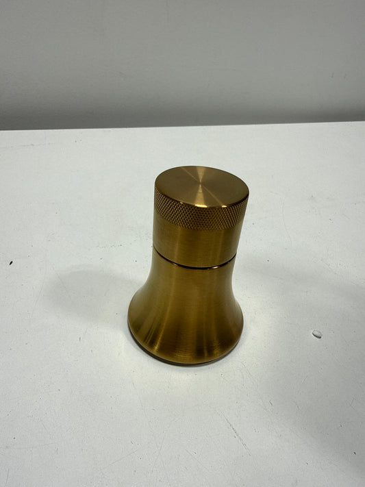 Signature Hardware SHLZTVKNOB Lentz KNOB HDL F/ TV TRIM Brushed Gold Faucet Accessories and Parts Shower Trim Parts Handle Parts