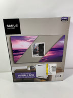 Sanus - TV Media in-Wall Box - 17’’ - White - *Smart Home