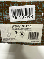 Brizo 65067LF-ECO Allaria 1.2 GPM Single Hole Bathroom Faucet Less Drain Assembly Luxe Nickel - *Plumbing