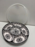 Kirkland 7-piece Melamine Lazy Susan with Cover
