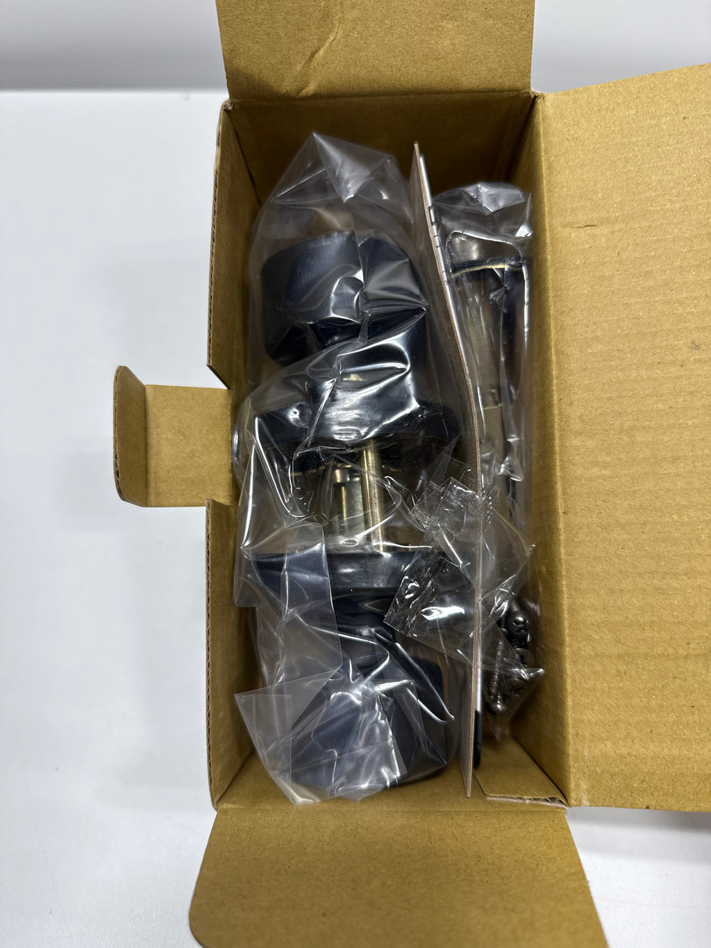 Miseno Mlk4080 Tuscora Shaker Passage Door Knob Set - Black