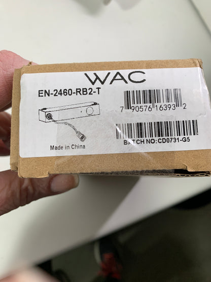 WAC Lighting InvisiLED 24V 60W Class 2 Remote Transformer - EN-2460-RB2-T