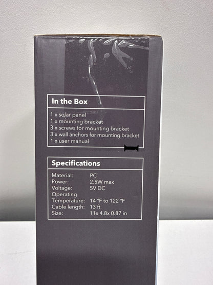 Wasserstein Solar Panel for Google Nest Cam - Made for Google Nest