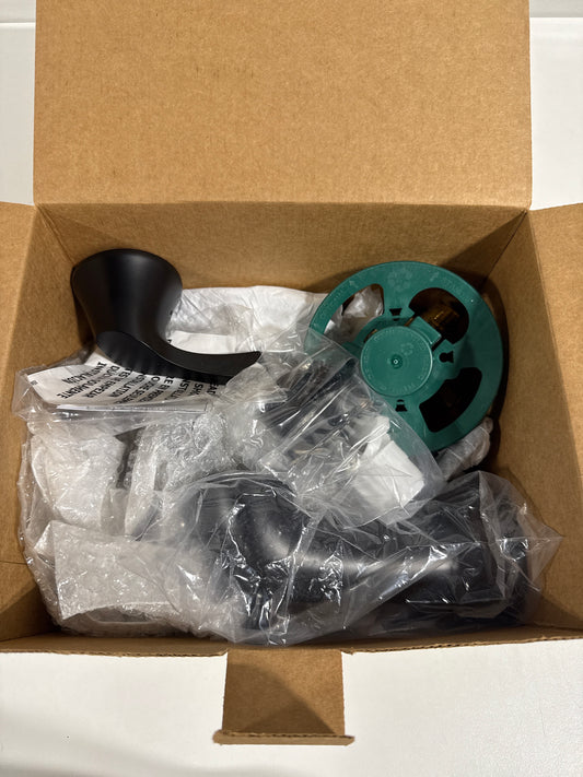 Korek Single-Handle 1-Spray 1.75 GPM Shower Head Tub and Shower Faucet in Matte Black (Valve Included)