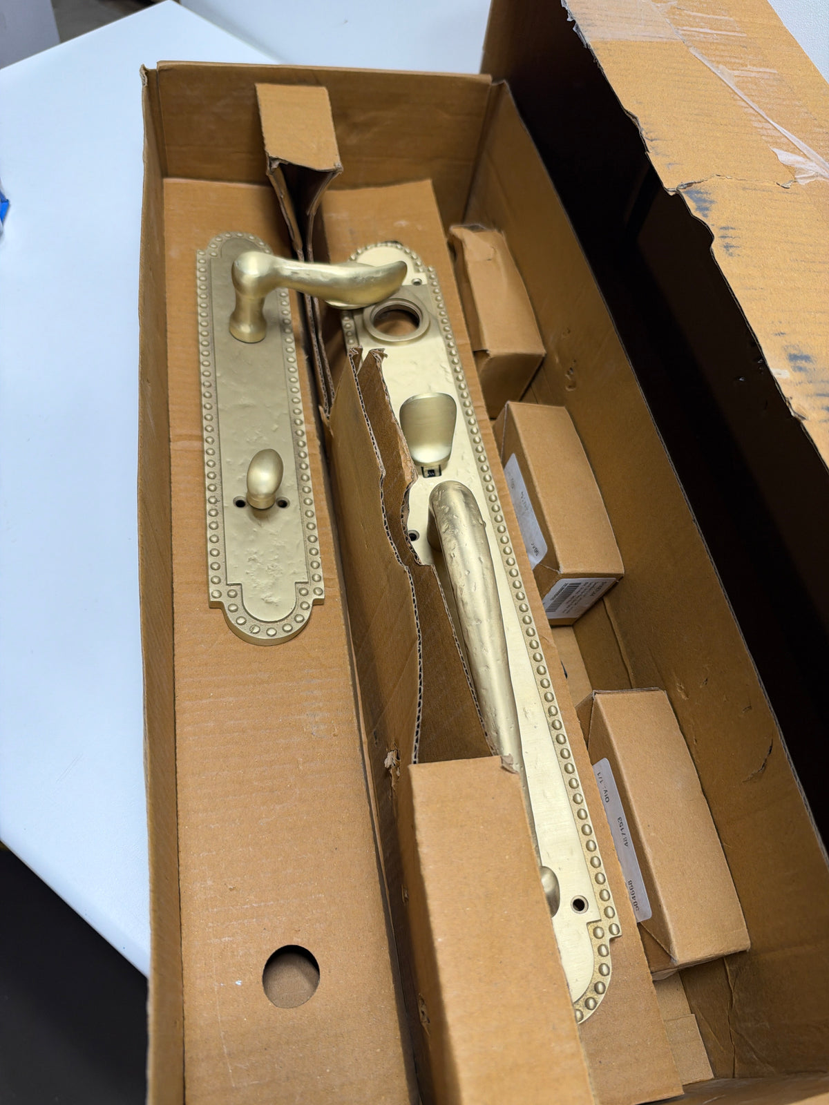 Scratch Signature Hardware EHRMNTB.15.300.10.R-SBS-NB Roman Entrance Door Set-Lever