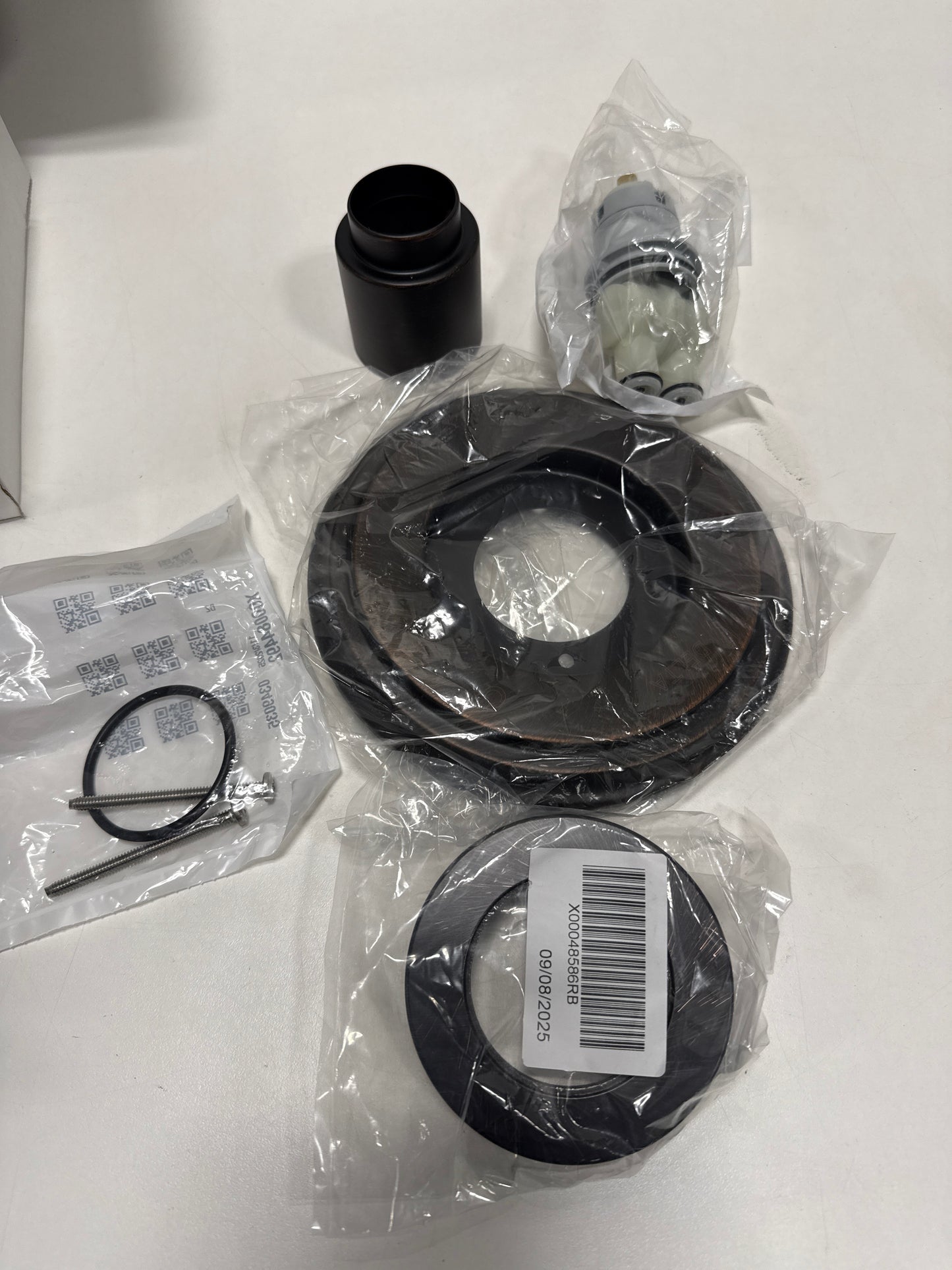 Delta T14097-LHP Cassidy Monitor 14 Series Single Function Pressure Balanced Valve Trim Only - Less Handles and Rough in Venetian Bronze