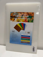 Winco Cutting Board, 12" x 18" x 1/2" - White