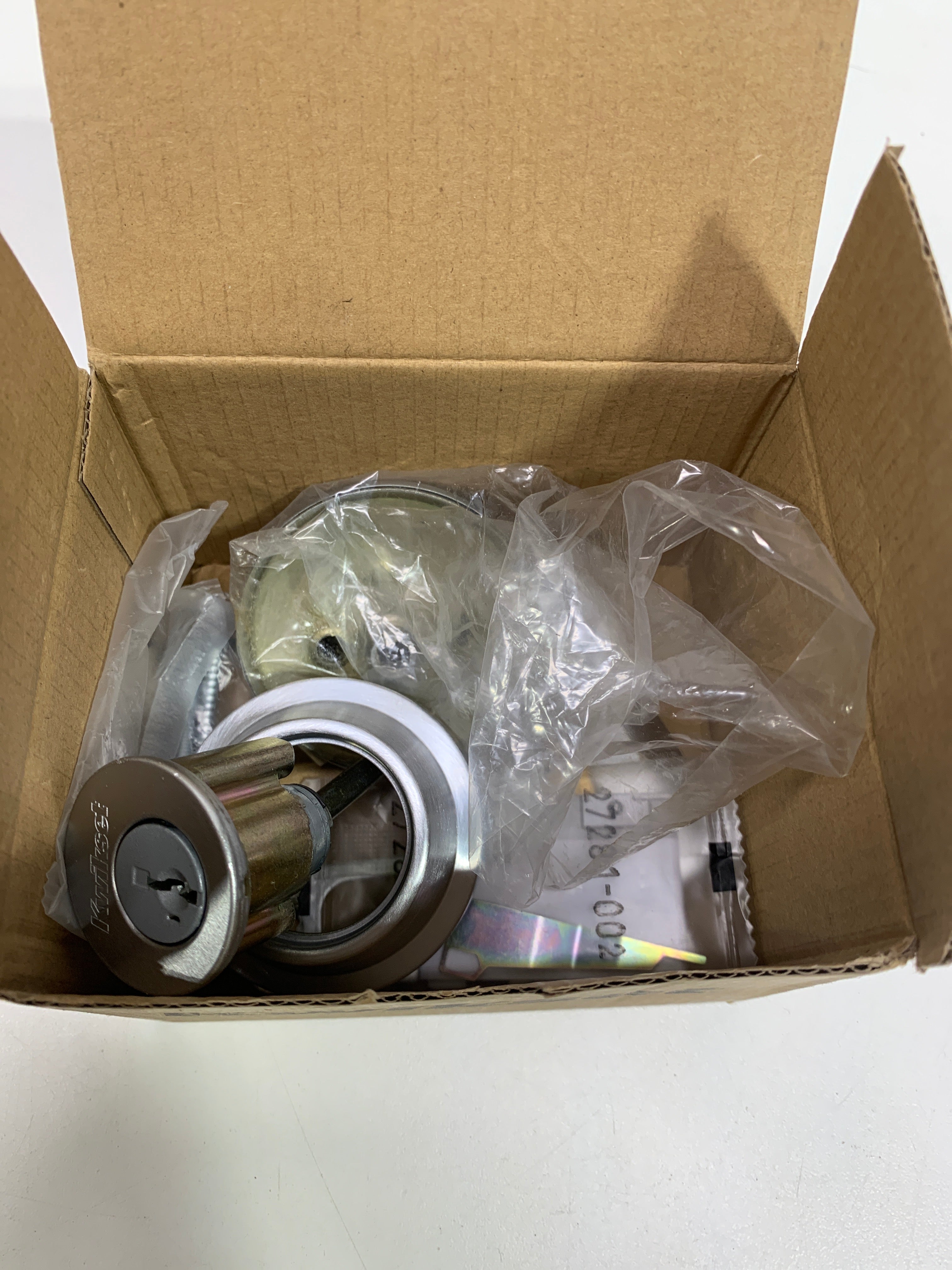 Single Cylinder Round Deadbolt SmartKey with RCAL Latch and Dual RCS and 5303 Full Lip Strike K3 - *Tools Hardware &