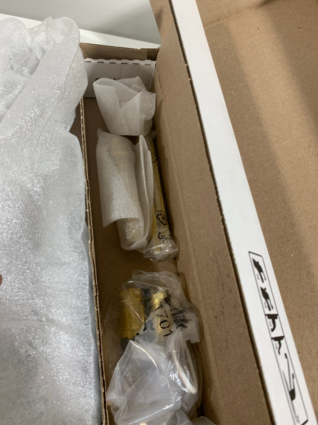 Delta Tetra 2-Handle Wall-Mount Roman Tub Faucet Trim Kit in Lumicoat Chrome - *Plumbing