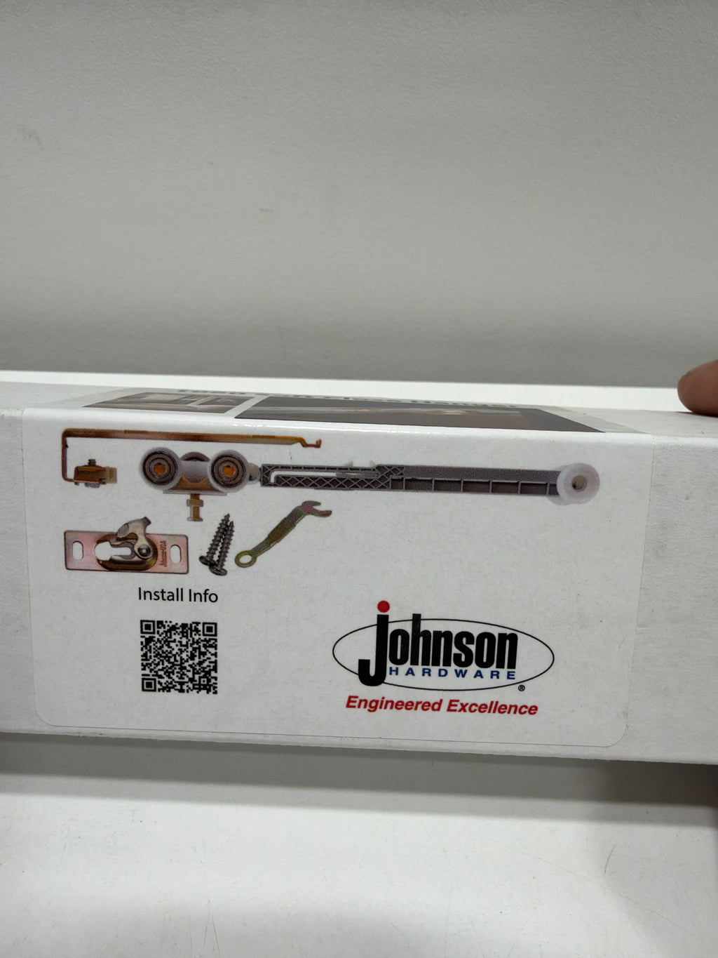 Johnson Hardware JH1060 Soft-Close Hanger for 100 Series Pocket Doors Aluminum
