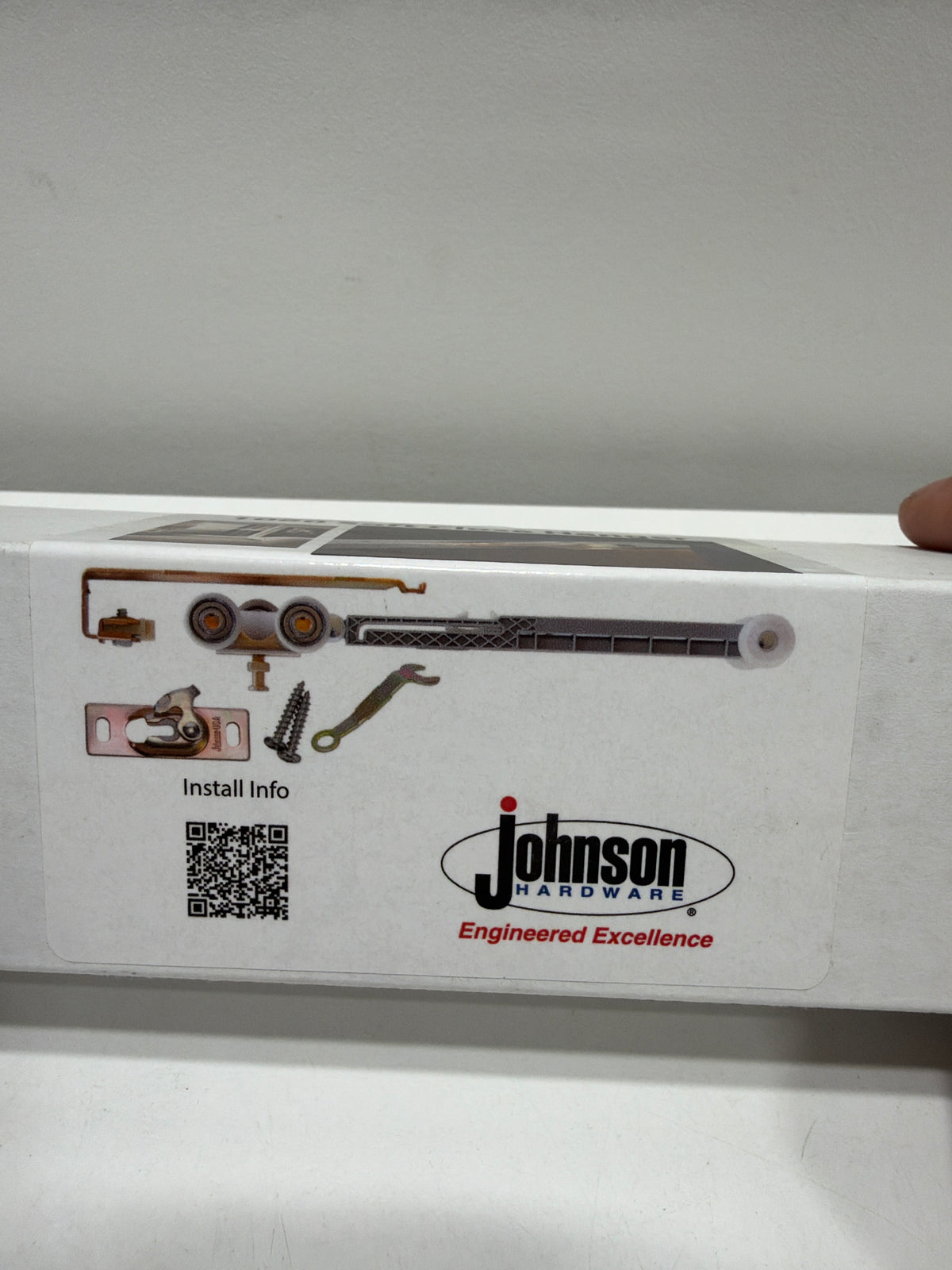 Johnson Hardware JH1060 Soft-Close Hanger for 100 Series Pocket Doors Aluminum