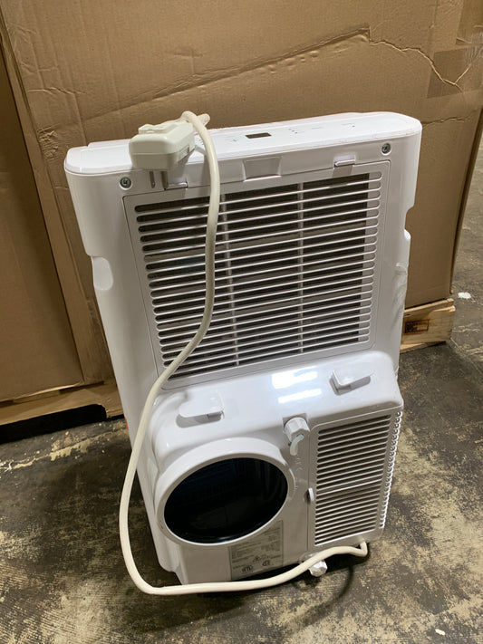 Used GE - 450 Sq. Ft. 11,000 BTU Smart Portable Air Conditioner with WiFi - White