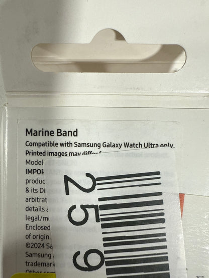 Samsung Galaxy Watch Ultra Marine Band in Green