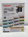Sylvania Stay-Lit Color Action 200 LED Mini Lights with Remote ControlSylvania Stay-Lit Color Action 200 LED Mini Lights with Remote Control