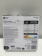 Commercial Electric 6 in. Canless Adjustable CCT Integrated LED Recessed Light Trim with Night Light 900 Lumens New Construction Remodel 53828101