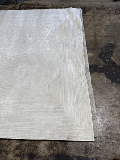 Used Hampton Court Area Rug Collection, Gaspar Ivory 8 x 10