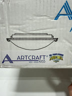 Artcraft Clip Flush 12 Inch 2 Light Flush Mount Clip Flush - AC2351SPBN - Modern Contemporary